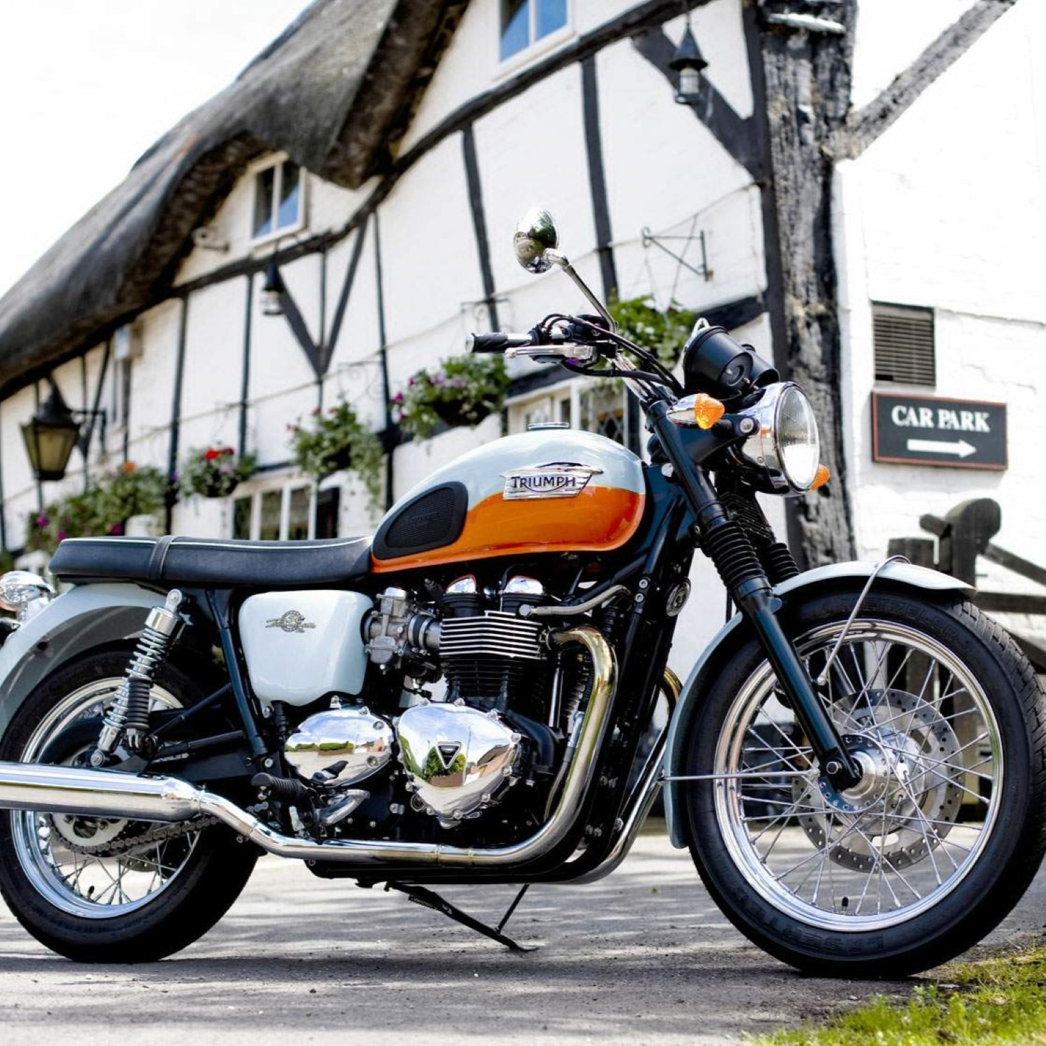 Triumph Exotic Orange (code EH) Paint Product